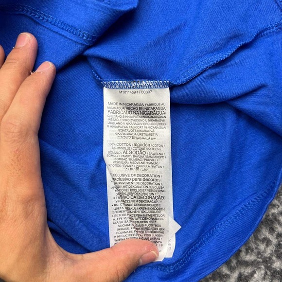 Nike Shirt Women Medium Los Angeles LA Rams Short Sleeve Crew Neck Cotton New M - Picture 6 of 8